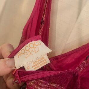 Rococo Sand Red Dress